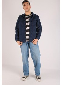 Resim Erkek Oversize Lacivert Ceket Lacivert 