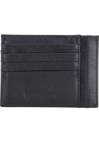 Resim Bouletta Zip Deri Kadın Fermuarlı Kartlık Siyah (443083678) 