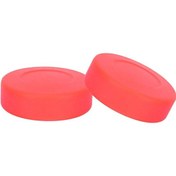 Resim Suntek 2 Adet Buz Hokeyi Puck Çok Amaçlı Sağlam Pürüzsüz Kırmızı 