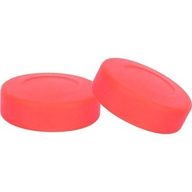 Resim Suntek 2 Adet Buz Hokeyi Puck Çok Amaçlı Sağlam Pürüzsüz Kırmızı 