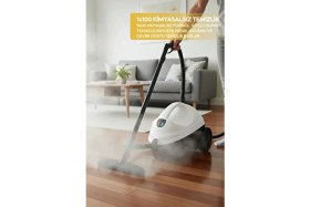 Resim Sinbo SSC-6423 4.5 Bar Güçlü Hijyenik Buharlı Temizleyici 500 - 1000 W 13 Adet Aksesuar ile 