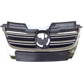 Resim Vw Jetta Ön Panjur Geniş Plakalık 2005- 2010 1k5853653a 