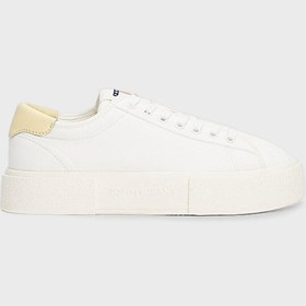 Resim Tommy Jeans Bayan Ayakkabı En0en02792 Ybl Beyaz Beyaz 