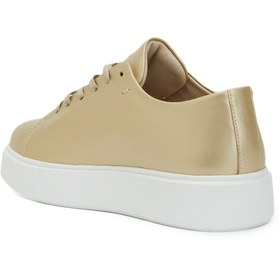 Resim Network Gold Kadın Deri Sneaker 