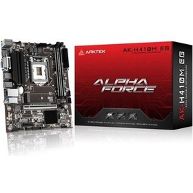 Resim YNT Arktek Alpha Force, AK-H410M Eg Va, 2xddr4, M.2, D-Sub, Hdmı, 10.nesil, LGA1200 Soket, Anakart 