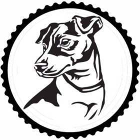 Resim Kıvırcıkyoga Sevimli Köpek Tasarım 4.Model Sticker 10 x 10 cm 