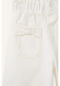 Resim Defacto Paperbag Gabardin Pantolon Kız Bebek H0162a526smer105 Ekru-er105 