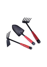 Resim Rodex Bahçe Seti Kürek Çapa Tırmık 3'lü Set 