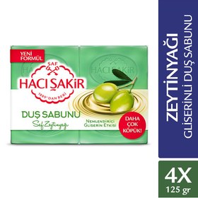 Resim Hacı Şakir Banyo Sabunu Zeytinyağı Gliserinli 500 g 