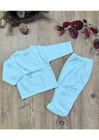 Resim Cemre Bebe Dış Zıbın Patikli Pantolon 2 Li Set Beyaz 