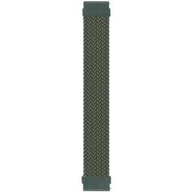 Resim Huawei Watch Gt2 Pro Kordon Large Size 165 MM Braided Solo Loop Band Koyu Yeşil 