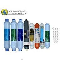 Resim Pemax Water Solutions Fluxtek Kapalı Kasa Su Arıtma Cihazlarına Sertifikalı 8'li Pera Water Mineral Platinium Mebran 