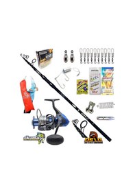 Resim Safina Sw-x Snw-6000a Oslo Carp-x 360cm 3,5lbs Profesyonel Surf Kıyı Olta Takımı Seti 