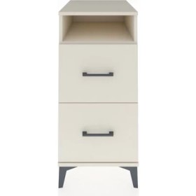 Resim Kronos Komodin Tek Raflı 2 Çekmeceli 44X59X96 Aytaşı-Aytaşı 