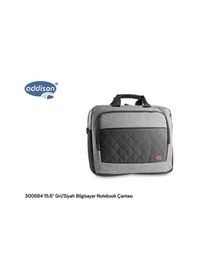 Resim Addison 300684 15.6 Gri/Siyah Bilgisayar Notebook Çantası 