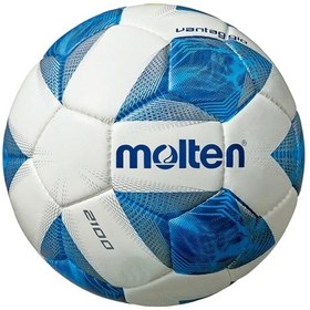 Resim Molten 5 Numara Futbol Topu Mavi / Beyaz F5a2100-401 Beyaz - Mavi 
