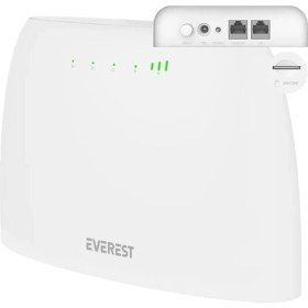 Resim Nacario Everest EWR-4G03 4g Lte Wi-Fi Router Sım Kart Girişli 300 Mbps 2.4ghz Wan/lan Portlu Kablosuz Yönle 