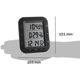 Resim Sevgift TFA 38.2023 "Triple XL" Üç Ekranlı Dijital Zamanlayıcı (Alman) 