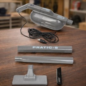 Resim Fantom P1200 Pratic-S Toz Torbasız Dikey Elektrikli Süpürge 1200W Güçlü Emiş Antrasit 