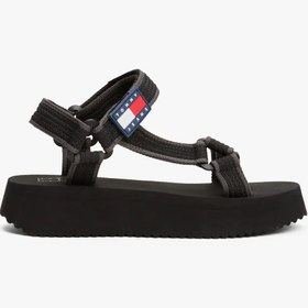 Resim Tommy Hilfiger TJW EVA SANDAL, BDS Siyah Kadın Terlik 