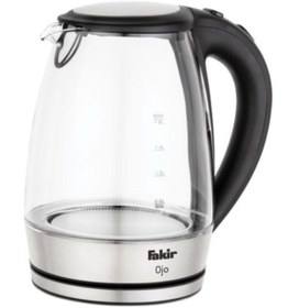 Resim AboutThePerfect Çok Renkli 1800 ml Cam Su Isıtıcı Kettle, Şık ve Kullanışlı Elektrikli Su Isıtıcı 
