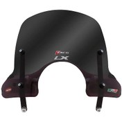 Resim Vespa LX 50-150ccm Ön Cam Siyah (2005-2014) / FACO 