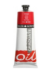 Resim Daler Rowney Graduate Yağlı Boya 38Ml 513 Crimson 