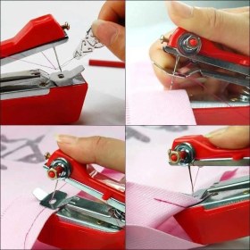 Resim Datatek Yumurcak Shop® Spring Come Mini Kolay Seyehat ve Ev Tipi El Dikiş Dikme Makinası 