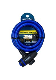 Resim Master 500945 Anahtarlı Bisiklet Kilidi 12mm X 150cm Çok Renkli 