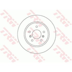 Resim Trw DF6787 FREN DİSKİ ARKA QASHQAI 13- DÜZ 5 BİJON DÜZ 290mm 