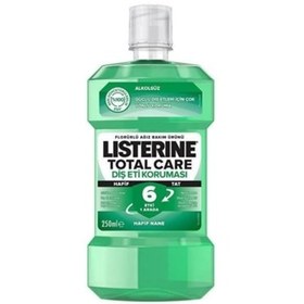 Resim Listerine Diş ve Diş Eti Koruması Alkolsüz Ağız Bakım Suyu 250ml 