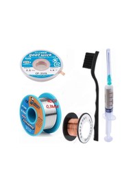 Resim Mechanic Lehim Teli 03mm Toplama Ve Emme Teli 2,5mm 5in1 Set 