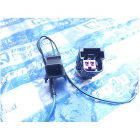 Resim Delphi Kablo Soket Mor 1 Pin Erkek Dişi Fiat Ducato 1343295080 