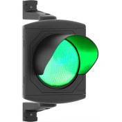 Resim Mesan Ø200 Tekli Power LED Trafik Lamba Ms 8032 Yeşil 12-24VDC 