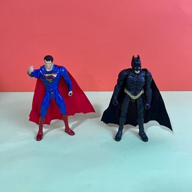Resim Warner Justice League Superman Batman Karakter Figürü Süs Dekoru, Araba Süsü ve Parti Aksesuarı, Arkadaşlar İçin İdeal Hediye 