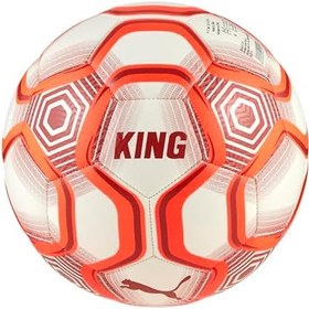Resim PUMA Futbol Topu PUMA Beyaz-Parlak Kırmızı 5 Adet 1 Top 68 cm Futbol Topu 