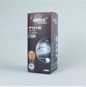 Resim Delco U.s.a P21w 93 Amber Sinyal Ampulü Yakın Tırnak 12v 10 Adet 