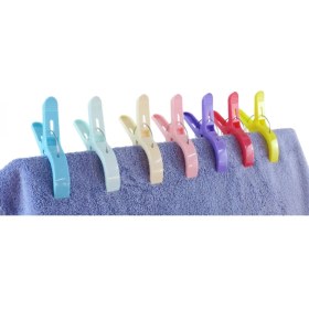 Resim Çerçici Plaj Havlu Mandalı - Şezlong Mandalı - Mandal Xl 2 Adet 