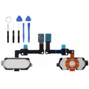 Resim Samsung Uyumlu J7 Prime G610 Home Tuş Plastiği Tamir Seti Hediye !!! (476146368) 