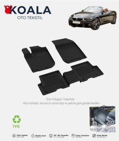 Resim Bmw 4 Serisi F33 Uyumlu Cabrio 2014 Ve Sonrası Sahler 4,5d Oto Paspas 