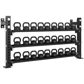 Resim Rane Kettlebell Standı 3 Raflı Duvara Monte 