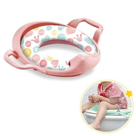 Resim Babyjem Mega Klozet Adaptörü - Pembe - Pembe / Standart 