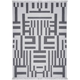 Resim MarkaEv Cotton Çift Taraflı Yıkanabilir Pamuk Kilim - 160x230 cm 