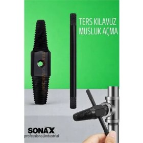 Resim Hsnet Ters Kılavuz Hasarlı Musluk Boru Vana Kılavuz Seti Musluk Açma Nemere 