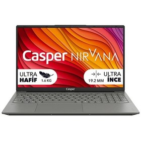 Resim Casper X650.1342-CE00P-G-F i5-13420H 24 GB 500 GB SSD Intel Graphics 15.6" W11H Dizüstü Bilgisayar 