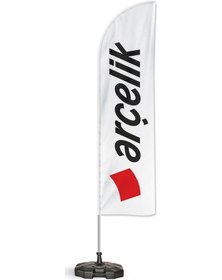 Resim Arçelik Yelken Bayrak Beyaz 