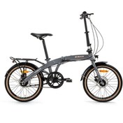 Resim Bisan Fx 3600 Nx7 20 Jant 7 Vites Katlanır Bisiklet Gri 