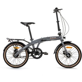 Resim Bisan Fx 3600 Nx7 20 Jant 7 Vites Katlanır Bisiklet Gri 