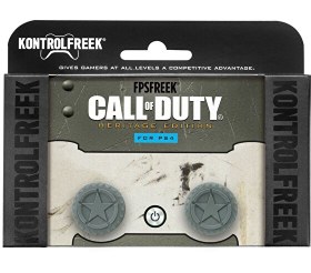 Resim Kontrolfreek PS5 ve PS4 Uyumlu FPS Call Of Duty Heritage Edition Analog Koruyucu Kontrolfreek