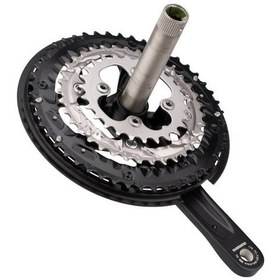 Resim Shimano Fc-t551 Aynakol 3x10v 26/36/48 175mm Orta Göbek Dahil Siyah 
